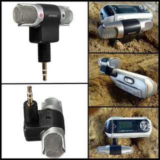 3C New Digital Stereo Mini Mic Microphone for Recorder PC Laptop MD VoIP Skype