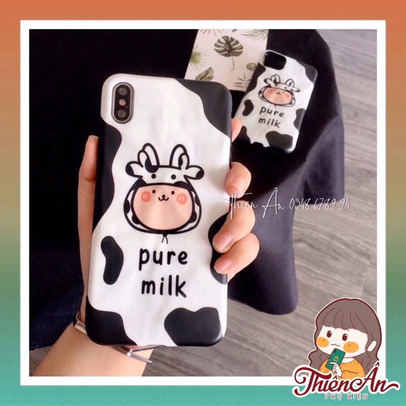 Ốp lưng iPhone IMD BÒ SỮA