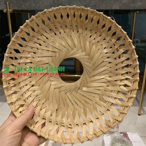 Miếng lót nồi lót chảo, rế cách nhiệt cao cấp bằng tre đan thủ công
