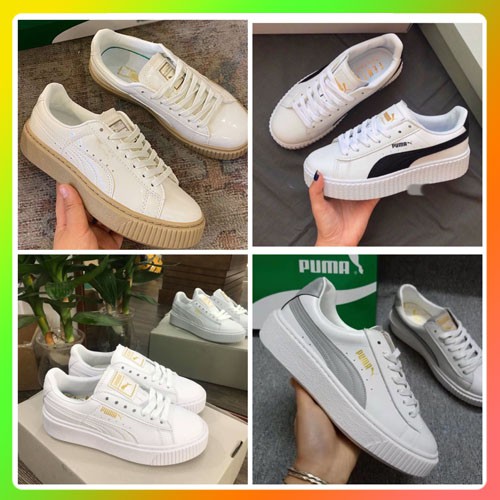 [Giày Hót Trend] Giày Thời Trang, Giày Thể Thao - Sneaker Puma Nữ, Giày Puma Đẹp Giá Rẻ Cao Cấp (Tặng 1 Đôi Tất)