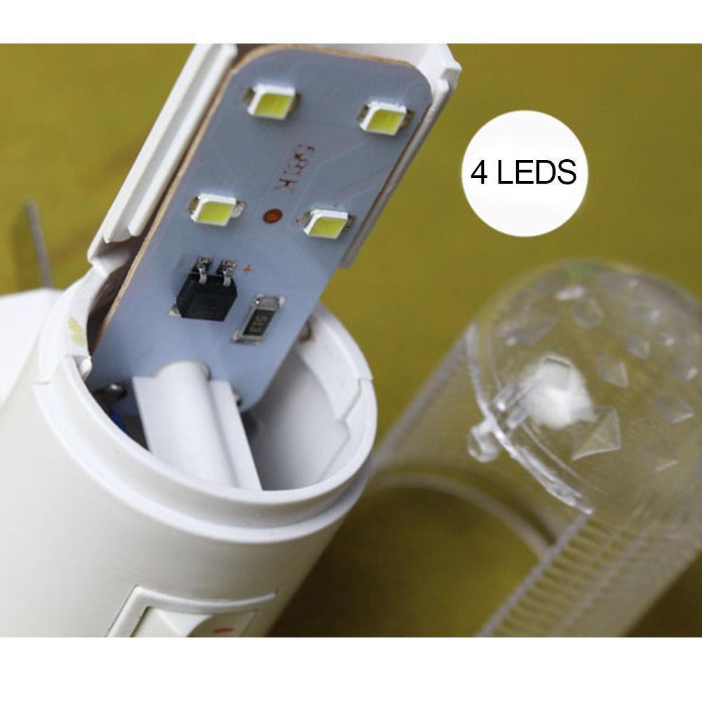 Đèn ngủ LED hình trụ gắn tường có công tắc bảo vệ mắt