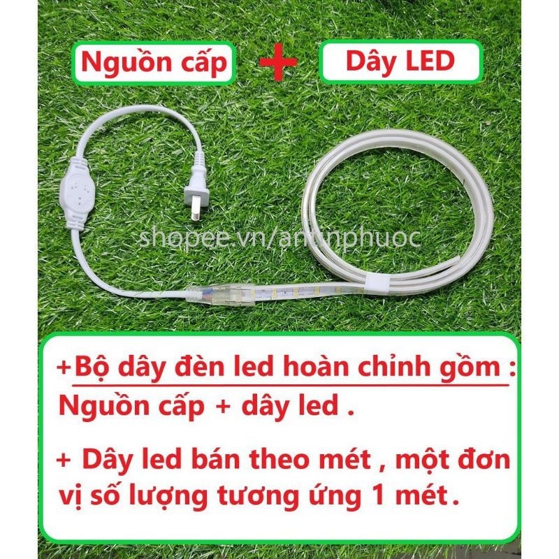 ĐÈN LED DÂY ĐÔI SIÊU SÁNG 2835 HAI HÀNG CHỐNG NƯỚC SIÊU BỀN