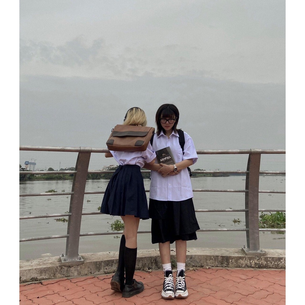 Áo Sadboiz Sơ Mi Form Thụng Dáng Rộng Tay Lỡ Hàng Đẹp Nam Nữ Unisex - Shop Zadola Fashion