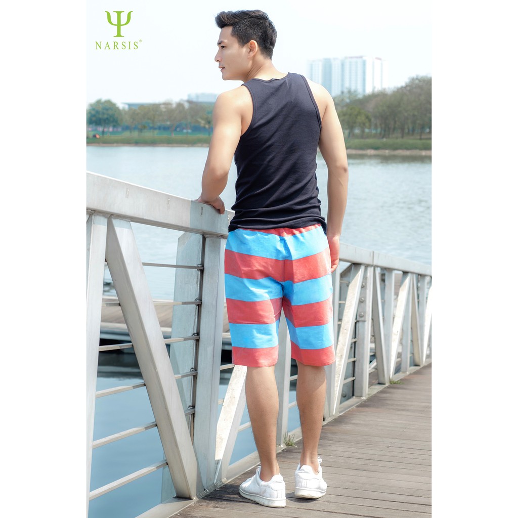 Quần short nam đi biển Narsis S8010