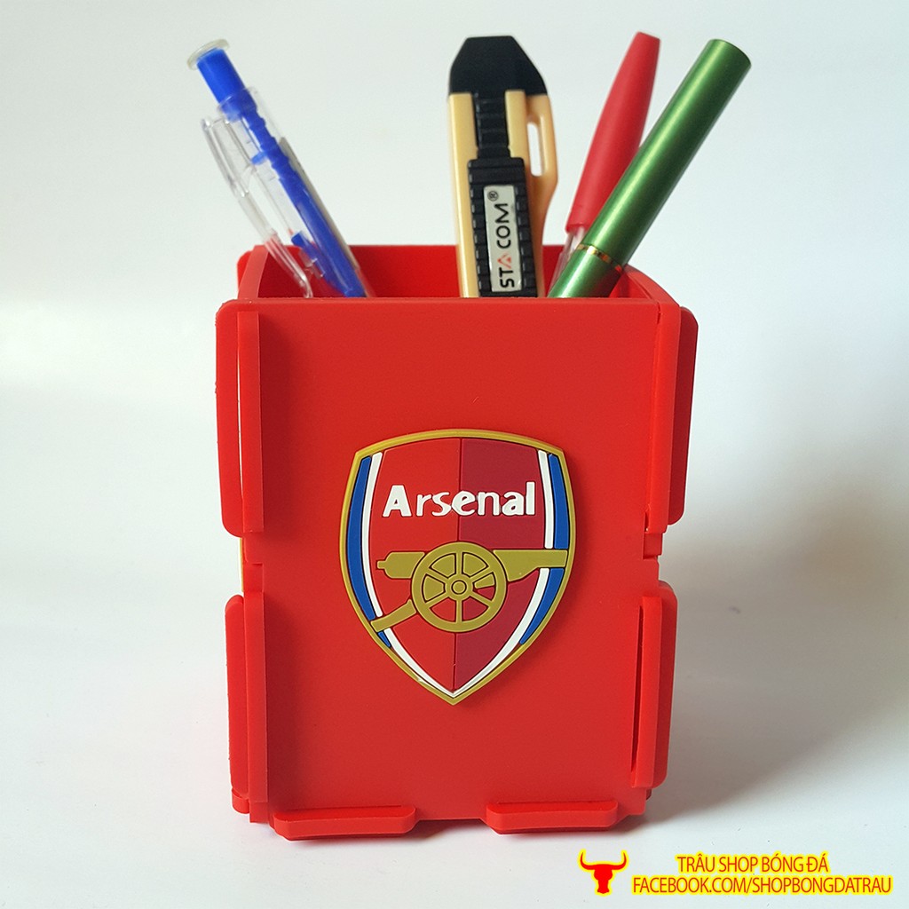 Ống đựng bút - các câu lạc bộ bóng đá Manchester, Arsenal, Chelsea, Barca, Real, Liverpool - Trâu shop