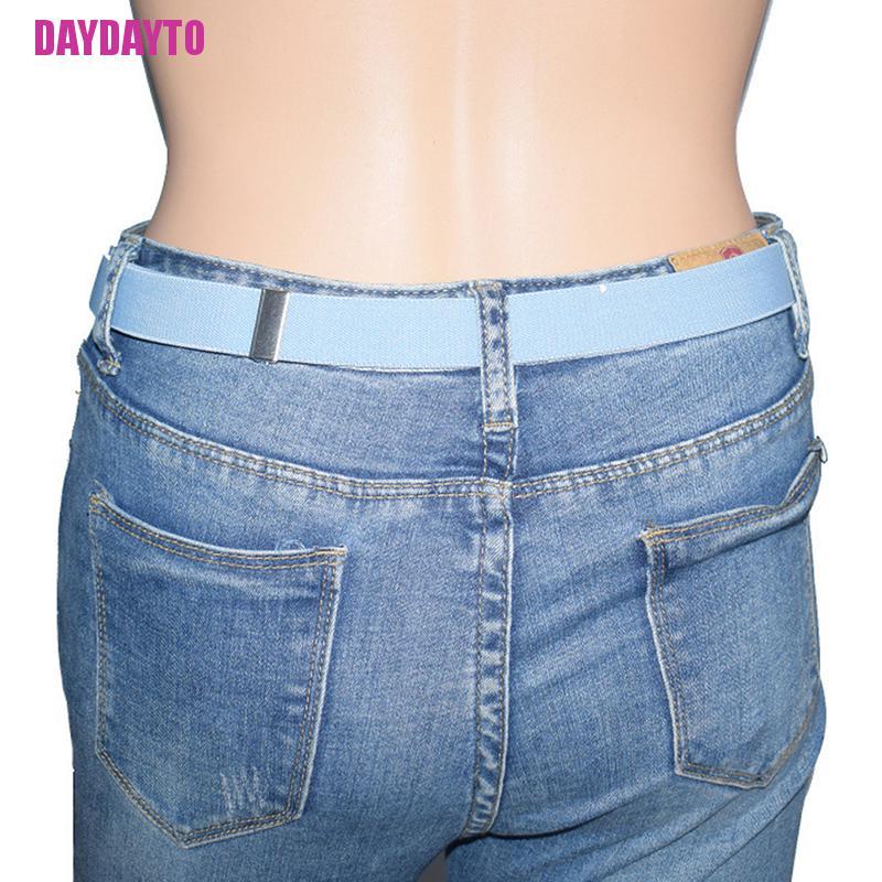 [DAYDAYTO] Thắt Lưng Co Giãn Vô Hình Không Có Khóa Cho Quần Jean No Bulge Hassle
