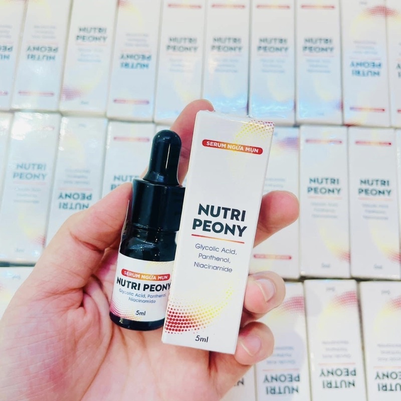 SERUM MỤN NUTRI PEONY - GIẢM MỤN MỜ THÂM