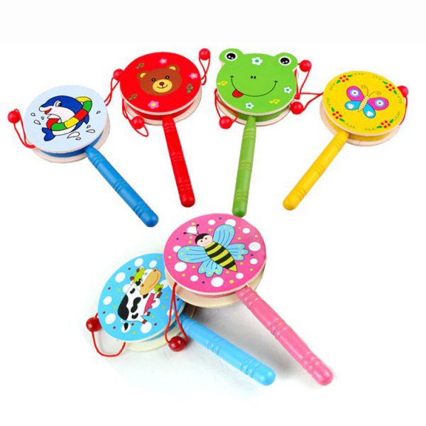 Combo 4 lục lạc gỗ