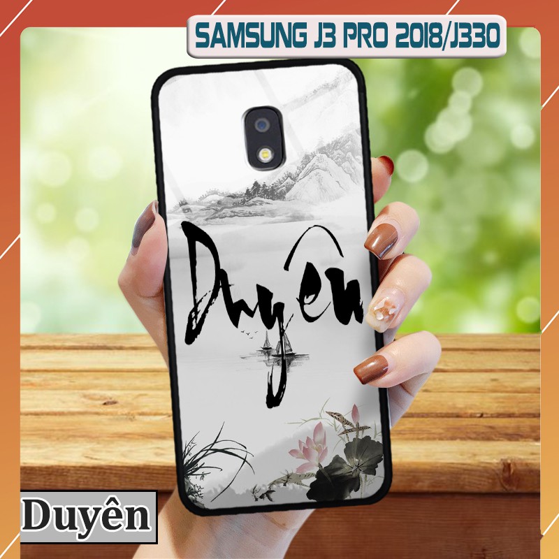 Ốp lưng Samsung Galaxy J3 Pro 2018 - In chữ thư pháp