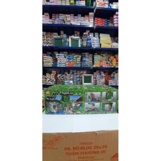 Lego xếp hình My World 125 chi tiết