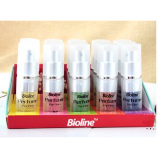 Nước hoa cho chó mèo Bioline 9ml-có 5 mùi
