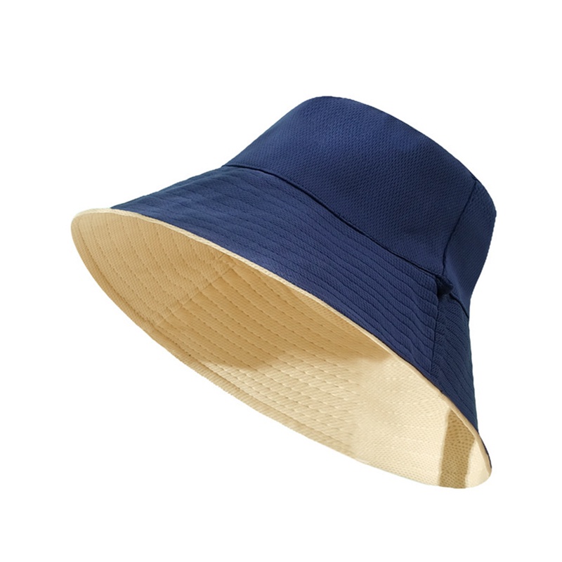 Nón Bucket Màu Trơn Phong Cách Hip Hop Thời Trang Mùa Hè Cho Nam/Nữ