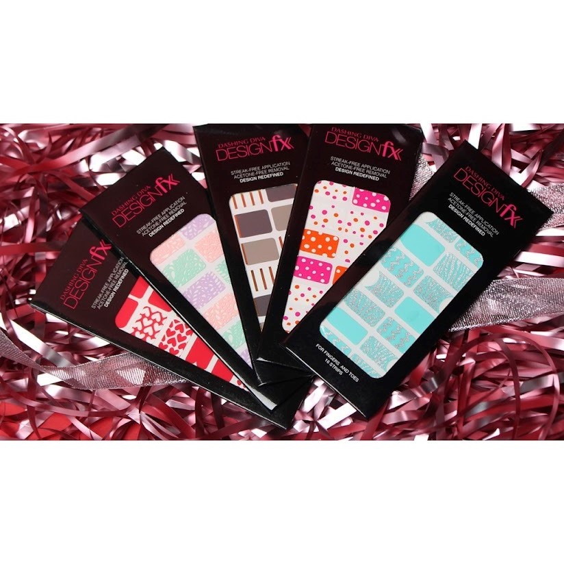 Dán móng tay Dashing Diva FX nhiều màu