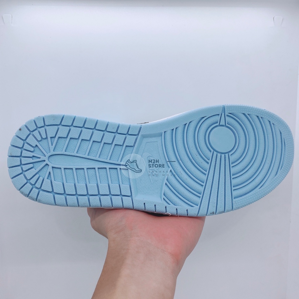 Giày Thể Thao Nam Nữ Sneaker Air Jordan 1 Cổ Cao University Blue Full Size | BigBuy360 - bigbuy360.vn