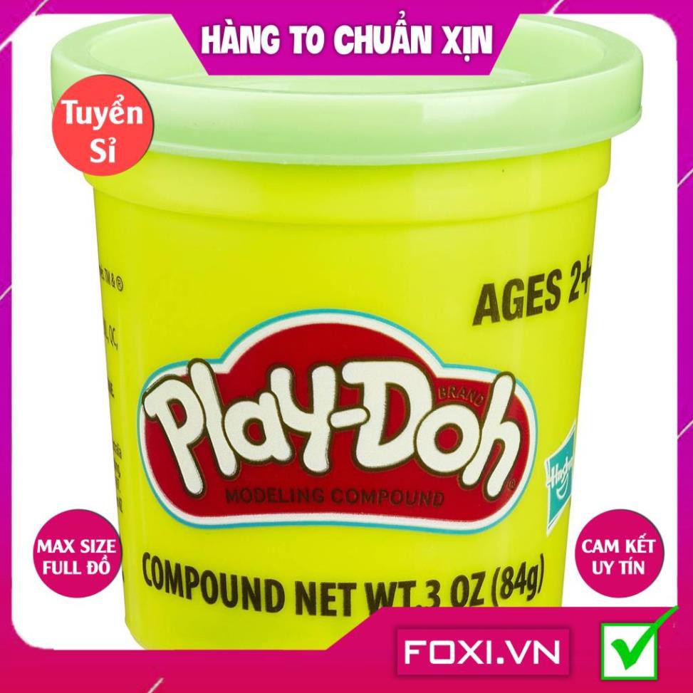 Hộp đất nặn an toàn Play Doh loại To-Hàng VNXK CLC-Tăng trí tưởng tượng và sự khéo léo cho bé