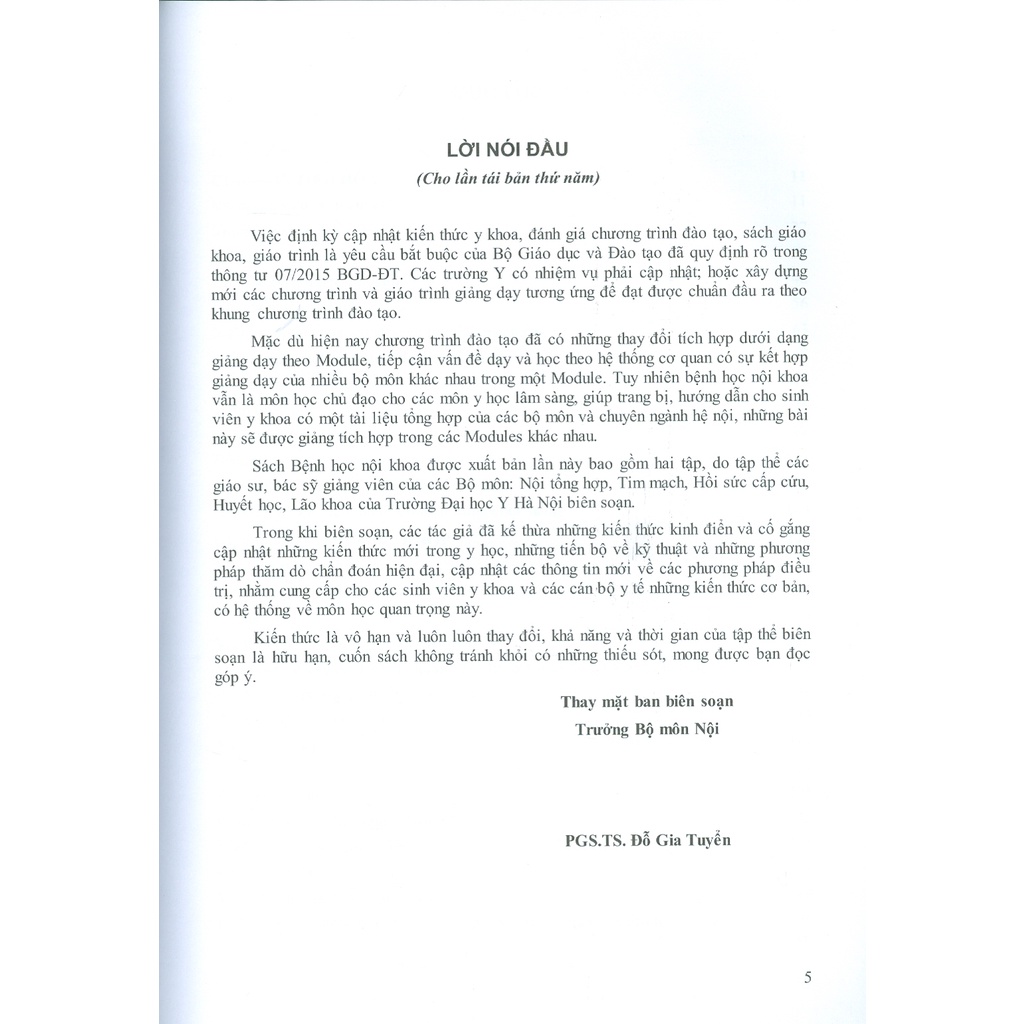 Sách - Bệnh Học Nội Khoa - Tập 2