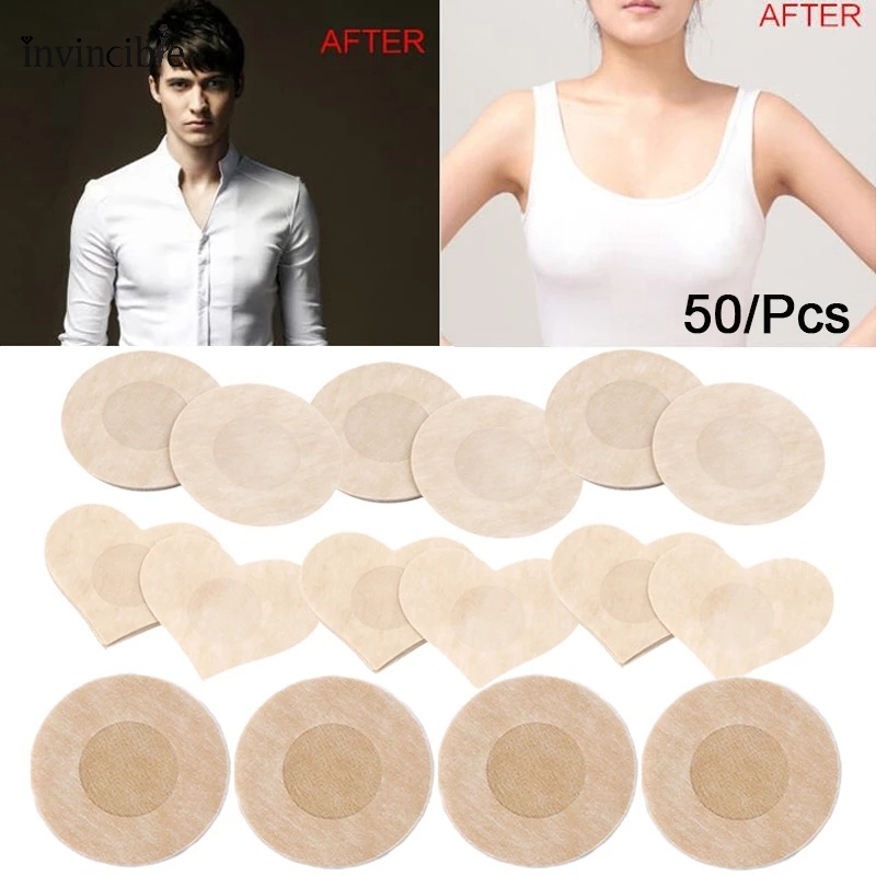 Bộ 5 Cặp Miếng Dán Ngực Bằng Vải Không Dệt Dùng Một Lần Tiện Lợi