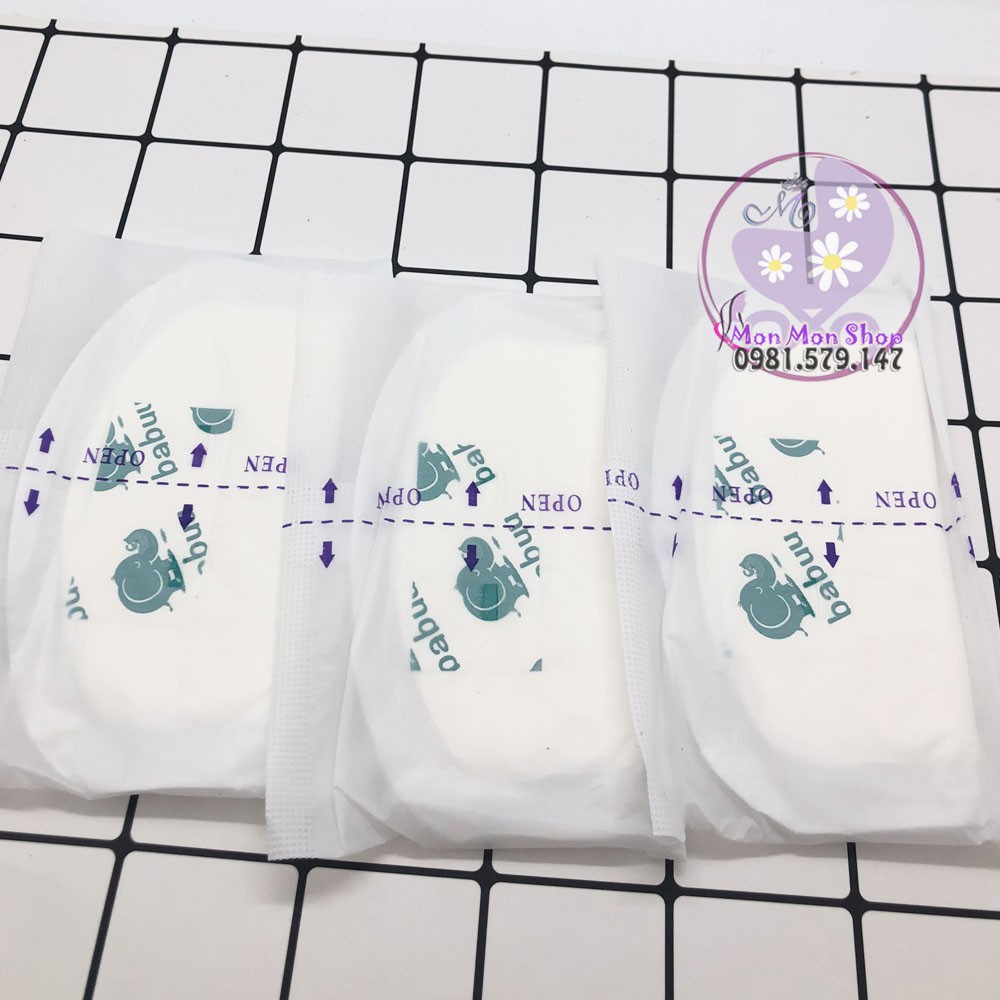 Hộp 24/108 miếng lót thấm sữa Baby Babuu Nhật Bản dùng 1 lần tiện lợi cho mẹ