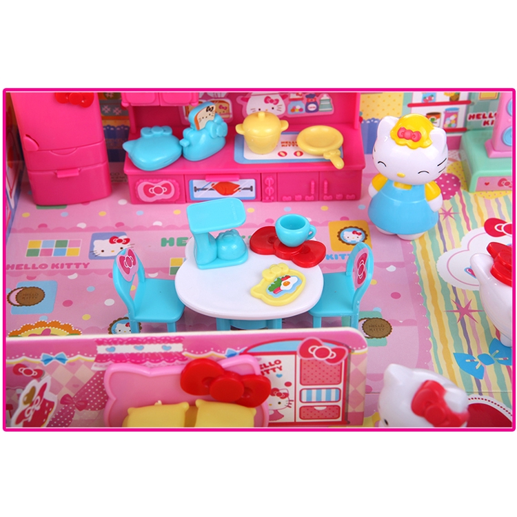 Bộ đồ chơi nhà bếp hình Hello Kitty xinh xắn cho bé gái