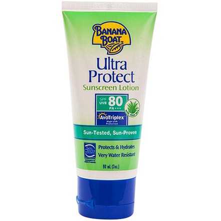 Kem Chống Nắng Banana Boat Ultra Protect SPF 80 - Có chứa Nha Đam (90ml)