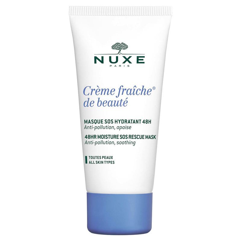 Mặt Nạ Dưỡng Ẩm 48h Dạng Kem Dành Cho Mọi Loại Da Nuxe Creme Fraiche De Beaute 48hr Moisture Sos Rescue Mask