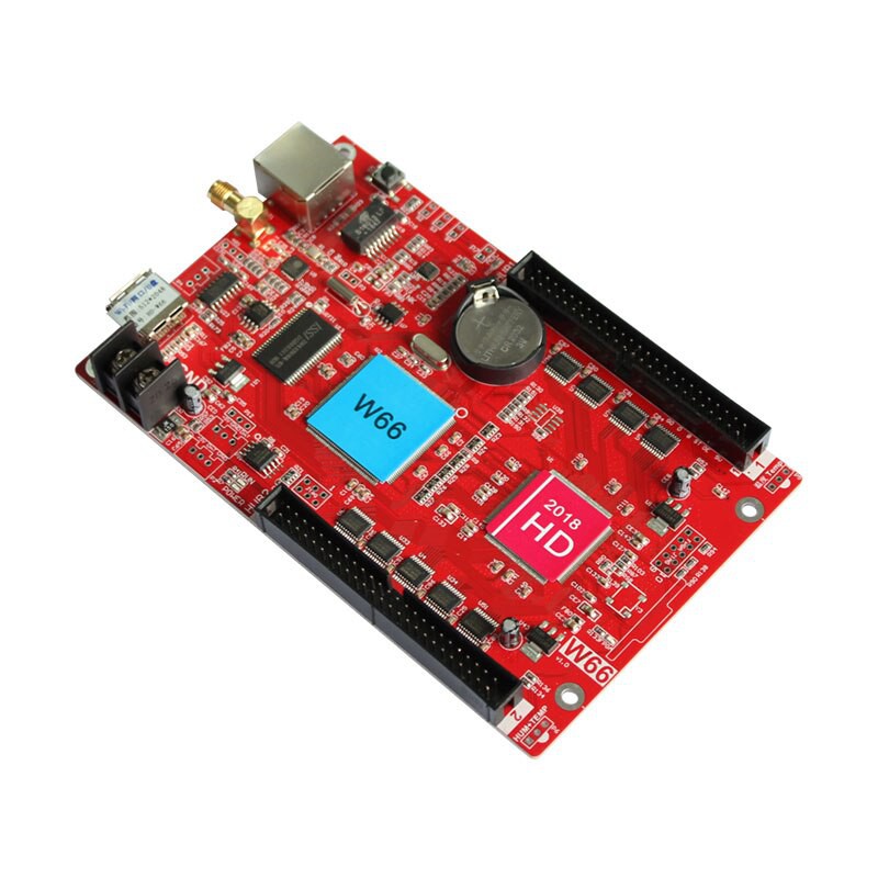Card HD W66  dùng cho module led full màu, 1 màu, 3 màu