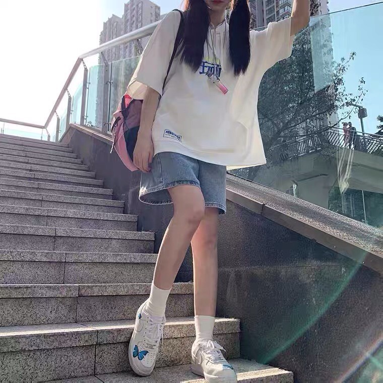 Quần short jean bò nữ rách cạp lưng cao ngắn ôm demin phong cách hàn quốc xu hướng hè 2022 kozoda QJ11