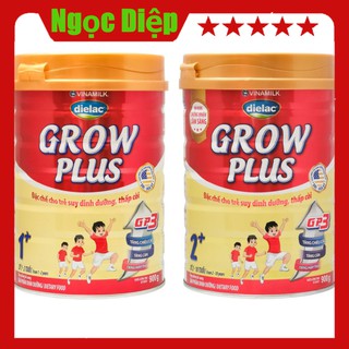 Sữa Vinamilk Dielac Grow plus Đủ Số 1+, 2+ 900g