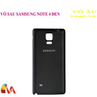 VỎ SAU SAMSUNG NOTE 4 MÀU ĐEN