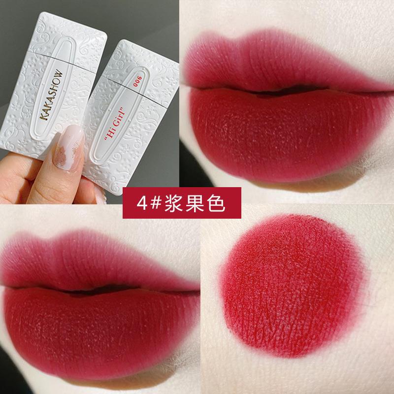 Son kem KAKASHOW Business Card Lip Glaze nội địa Trung