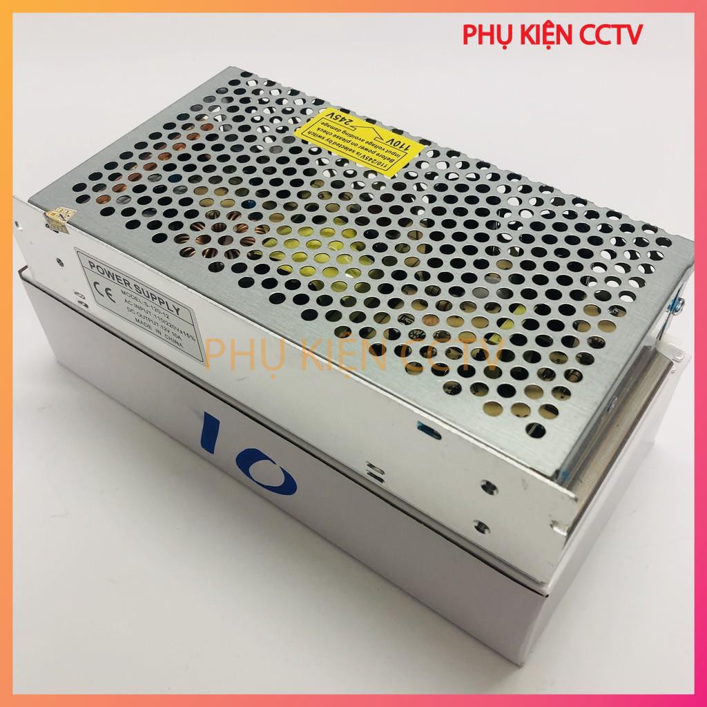 Nguồn Tổ Ong 12V 10A xịn dùng cho hệ thồng camera | BigBuy360 - bigbuy360.vn