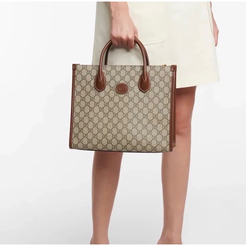 Túi G.UCCI TOTE OPHIDIA, Túi công sở GC full box bil