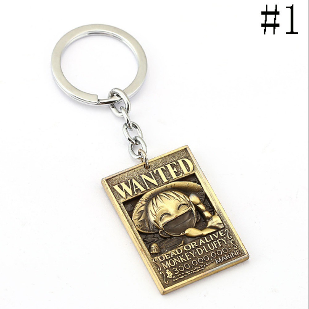 Móc Khóa Hình Nhân Vật One Piece Sáng Tạo