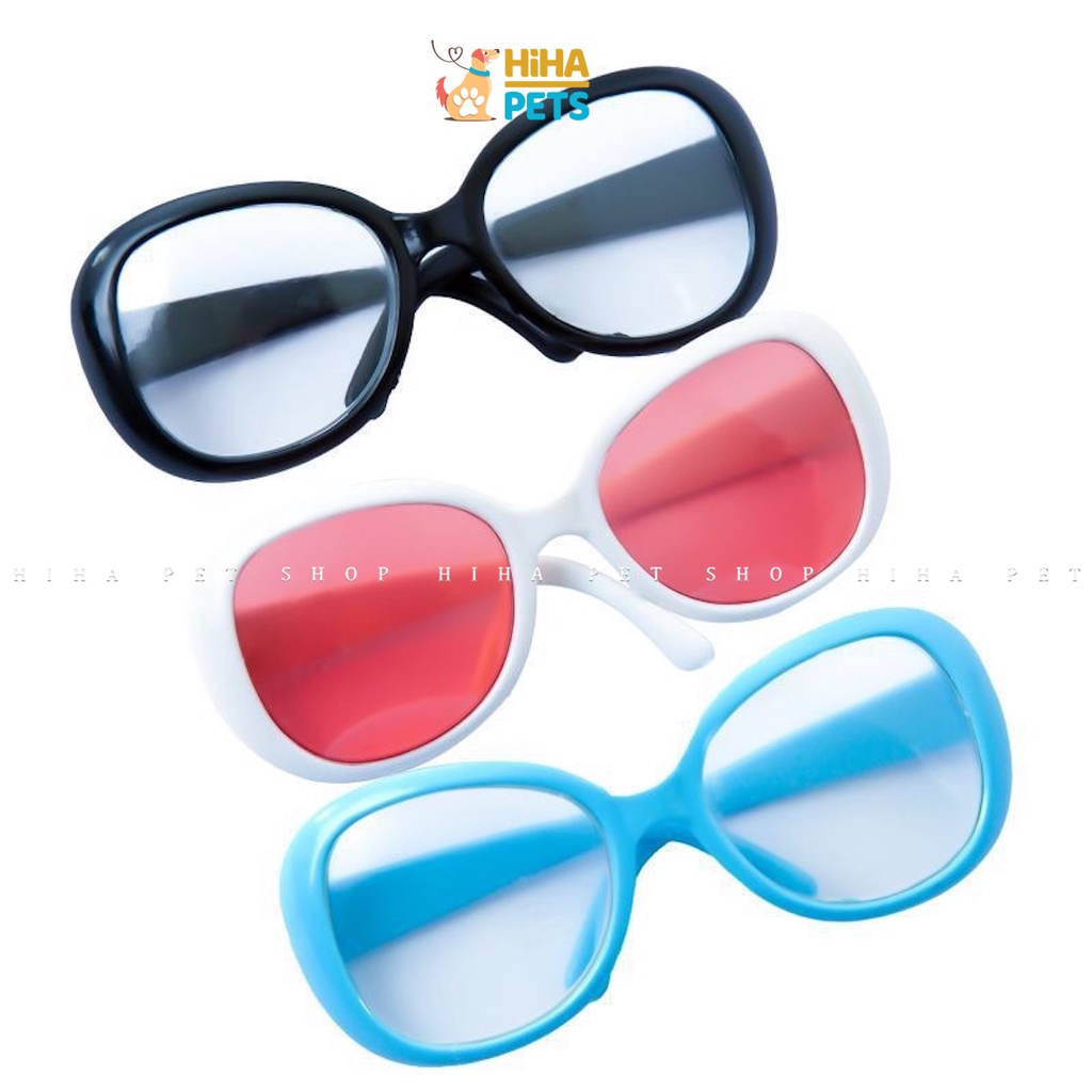 Mắt Kính Cho Chó Mèo Đi Bơi Phụ Kiện Kính Thời Trang Cho Thú Cưng Chụp Ảnh Dễ Thương Sành Điệu Hihapet.