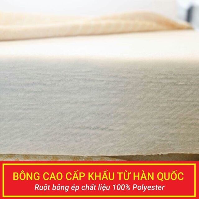 Đệm Everon giảm giá 50% bông ép 3 miếng gấp vỏ gấm chống đau mỏi vai gáy chính hãng cao cấp