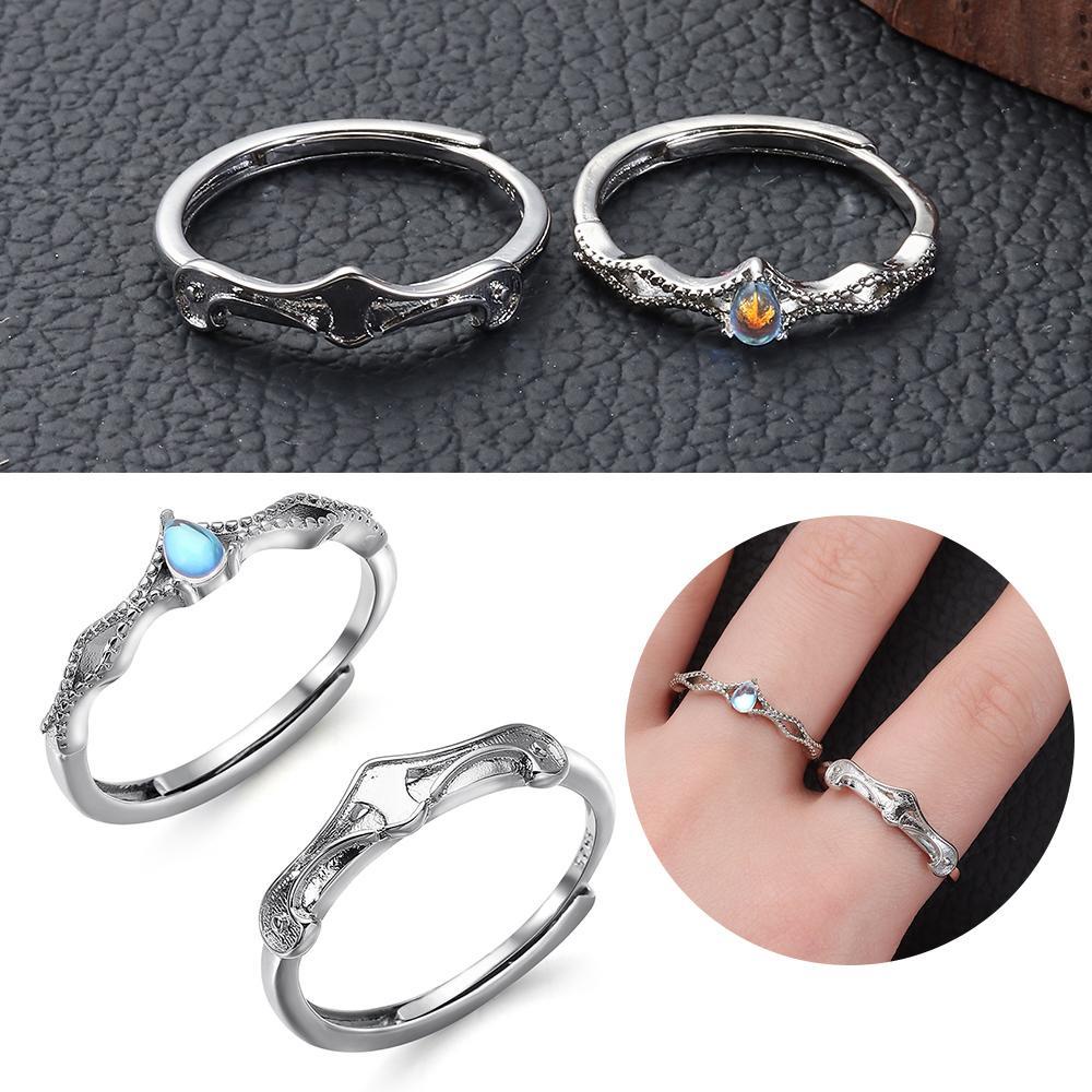 Nhẫn Cặp Đôi Có Thể Điều Chỉnh Kích Cỡ Sang Trọng