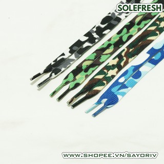 Dây giày rằn ri, dây giày CAMO, hầm hố [một cặp/đôi]
