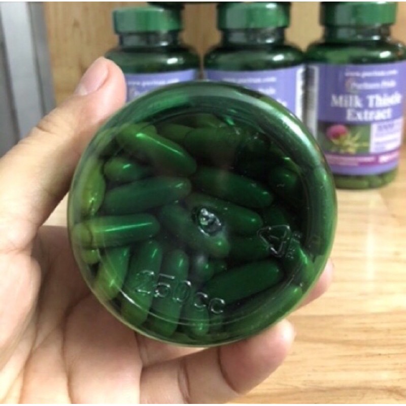 Viên bổ gan Puritan's Pride Milk Thistle Exact 1000mg - 180 viên | BigBuy360 - bigbuy360.vn