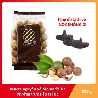 500g Hạt Macca Úc Nứt Tự Nhiên Loại 1