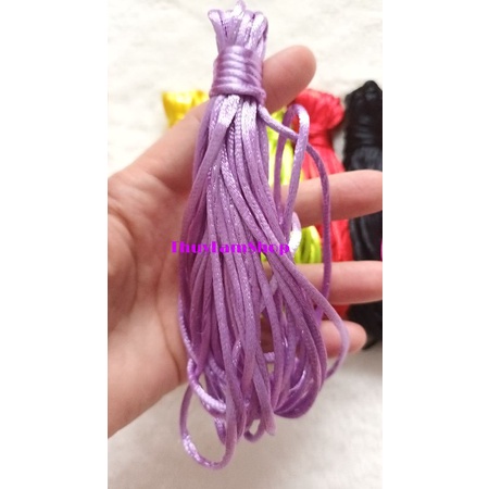 Dây tim 3mm làm handmade, tết vòng nhiều màu
