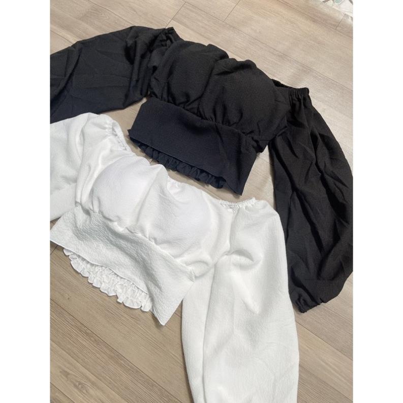 ÁO TIỂU THƯ TAY PHỒNG CỘT NƠ XINH CÓ MOD NGỰC M5 [Hàng Siêu Cấp] | BigBuy360 - bigbuy360.vn