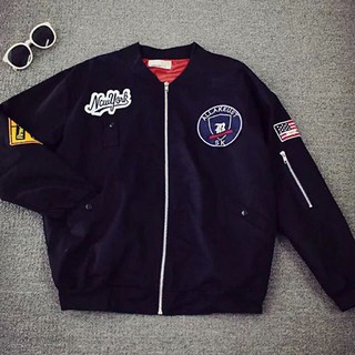Áo Khoác Bomber Nữ Thêu Hoa