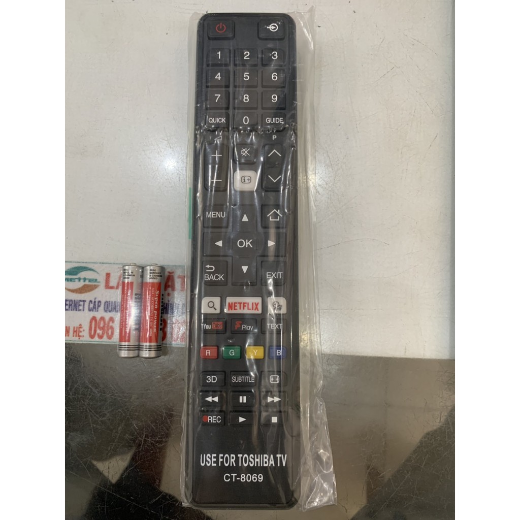 Remote TiVi điều khiển Tivi TOSHIBA LCD/LED smart giá tốt