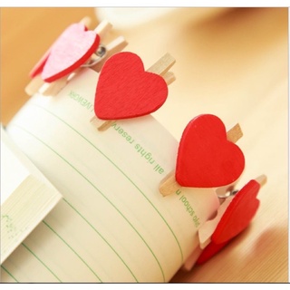 kẹp gỗ trái tim❤️