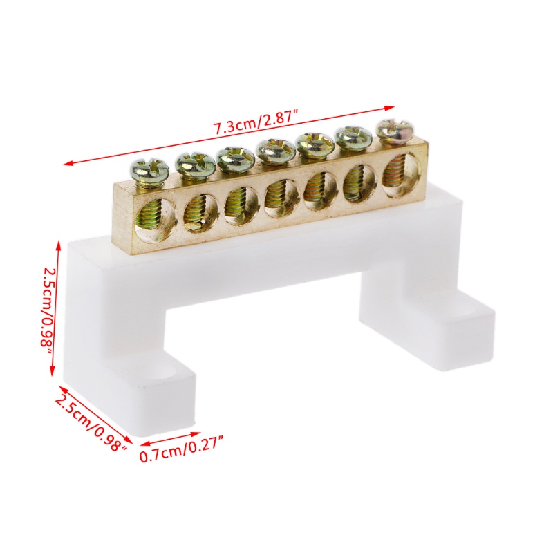 Thanh Nối Dây Cáp Điện 7 Vị Trí Tiện Dụng