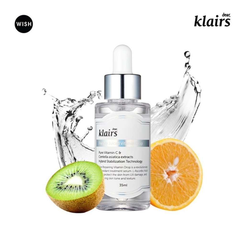 Tinh Chất Trắng Da Klairs Freshly Juiced Vitamin Drop Serum 35ml