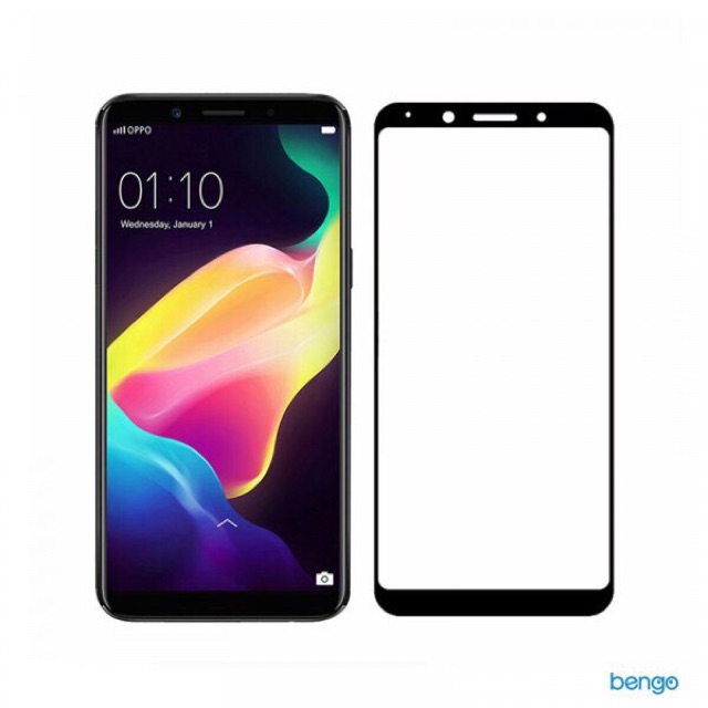 Cường lực Chính hãng oppo F5 Phủ Nano, 9H  (Hàng Loại 1)