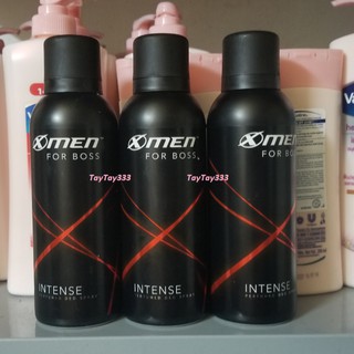 Xịt khử mùi X-Men For Boss Intense - Mùi hương trầm đầy nội lực 150ml
