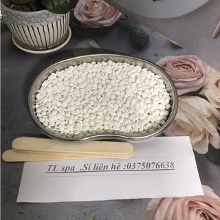 Sáp Wax Lông Dừa,Sáp Thường màu Nóng Wax Bean,Mỡ trăn, que chống dính Silicon -TẶNG kèm QUE GỖ to