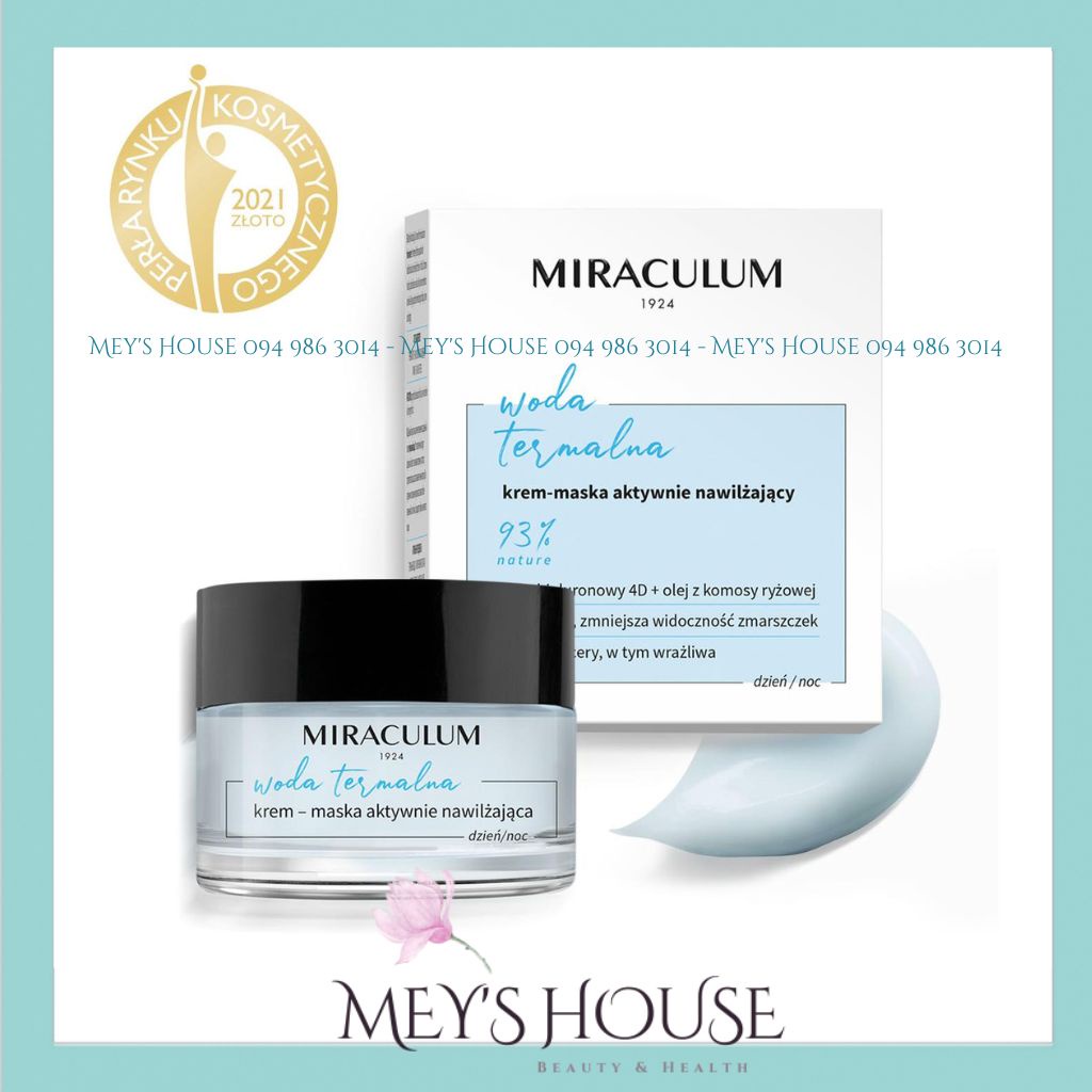 Kem Dưỡng Trắng Da, Kem Dưỡng Ẩm Miraculum Thermal Water Active Phục Hồi Tái Tạo Da 30ml